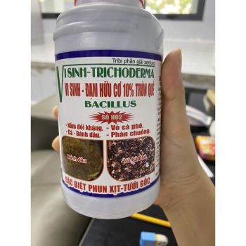 Nấm trichoderma bacillus 10% đạm trùn quế chai 500ml